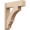 Ekena Millwork 8-in W x 28-in D x 34-in H Balboa Block Rough Cedar Woodgrain TimberThane Outlooker, Primed Tan OUTUR080X28X34BOA44RCPR - alternate 1